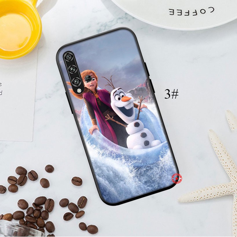 Ốp lưng silicone dẻo họa tiết hoạt hình nữ hoàng băng giá cho Huawei Honor View 20 Pro 10 9 8 Lite 9A 7C