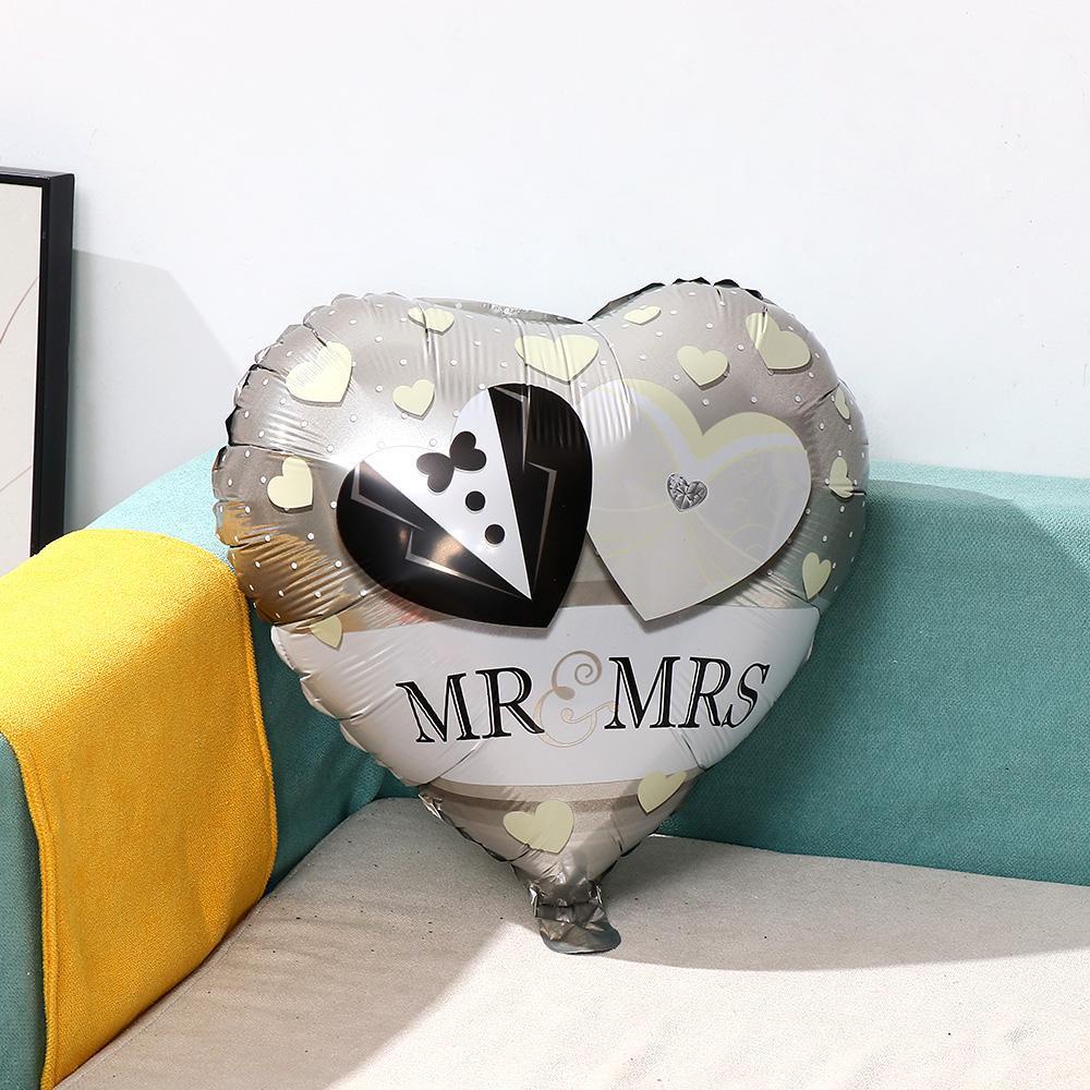 Set 1 Bong Bóng Lá Nhôm 18 Inch Trang Trí Tiệc Valentine