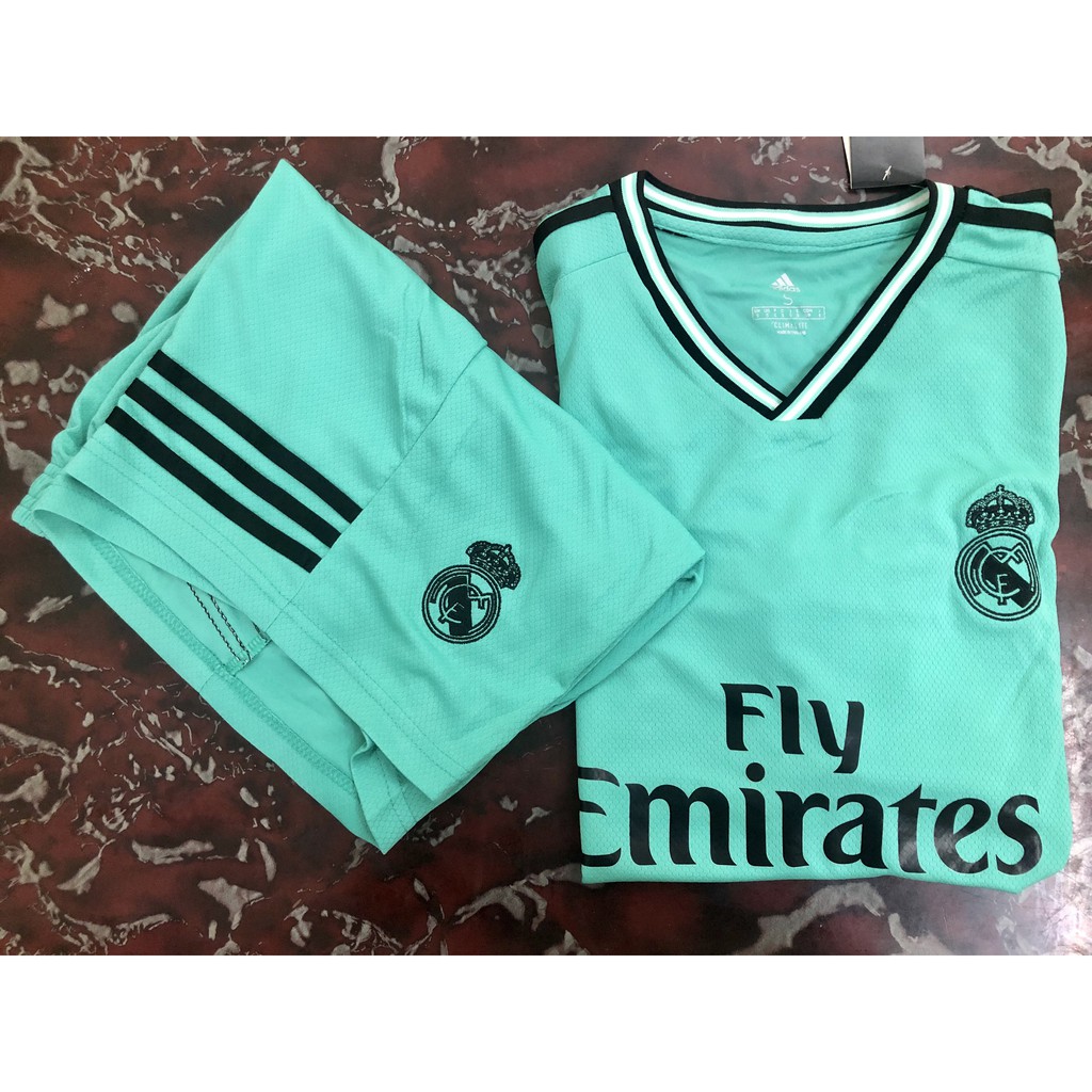 Quần áo bóng đá Real Madrid mẫu mới 2019 2020 hàng Thái Lan cao cấp đủ màu sân nhà sân khách