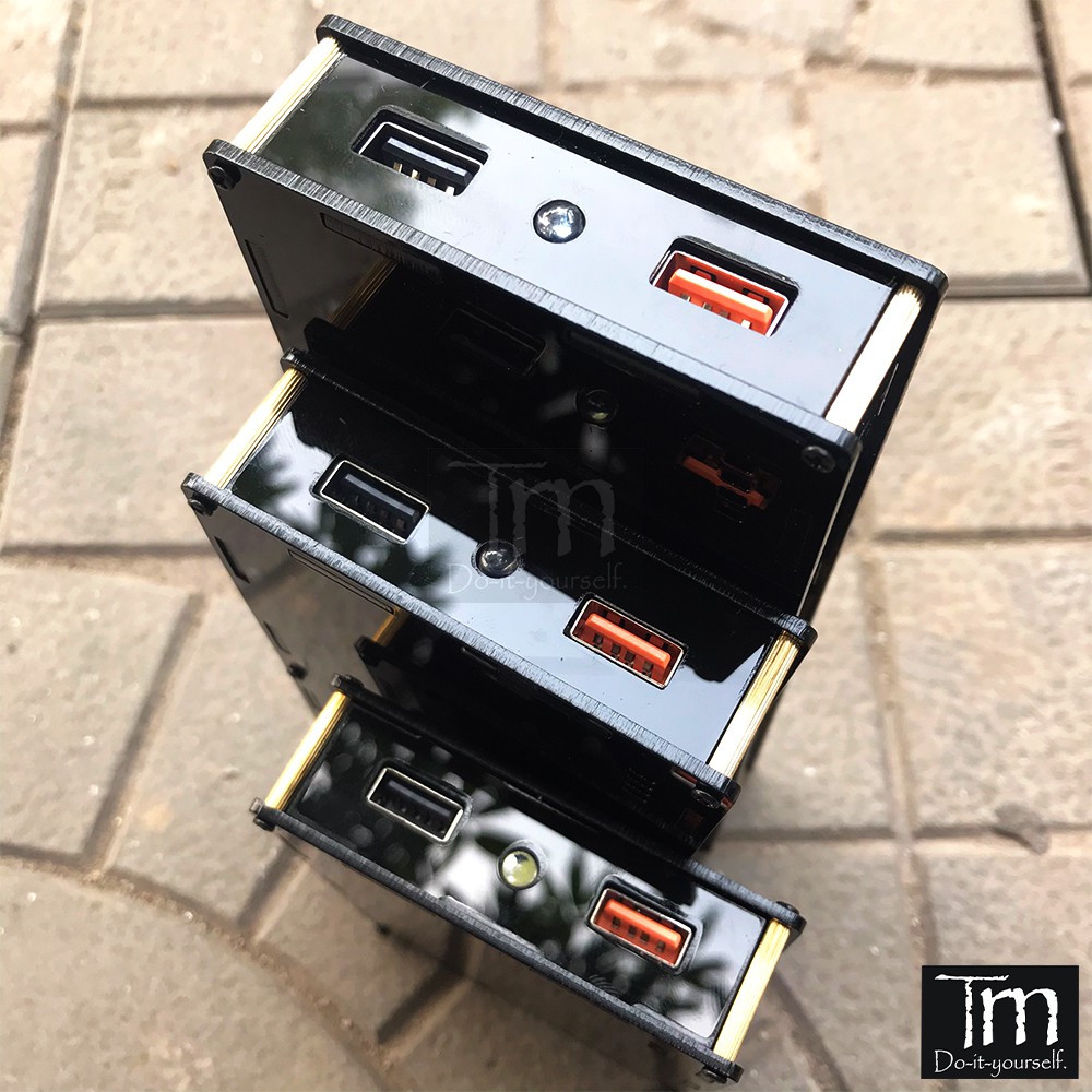 [Mã ELMSM3 giảm 20K đơn bất kì] Box Sạc Dự Phòng Mica 4/6/8 Cell Sạc Nhanh QC | BigBuy360 - bigbuy360.vn