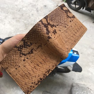 Bóp/ví nam da bò vân rắn đẳng cấp vdn32101