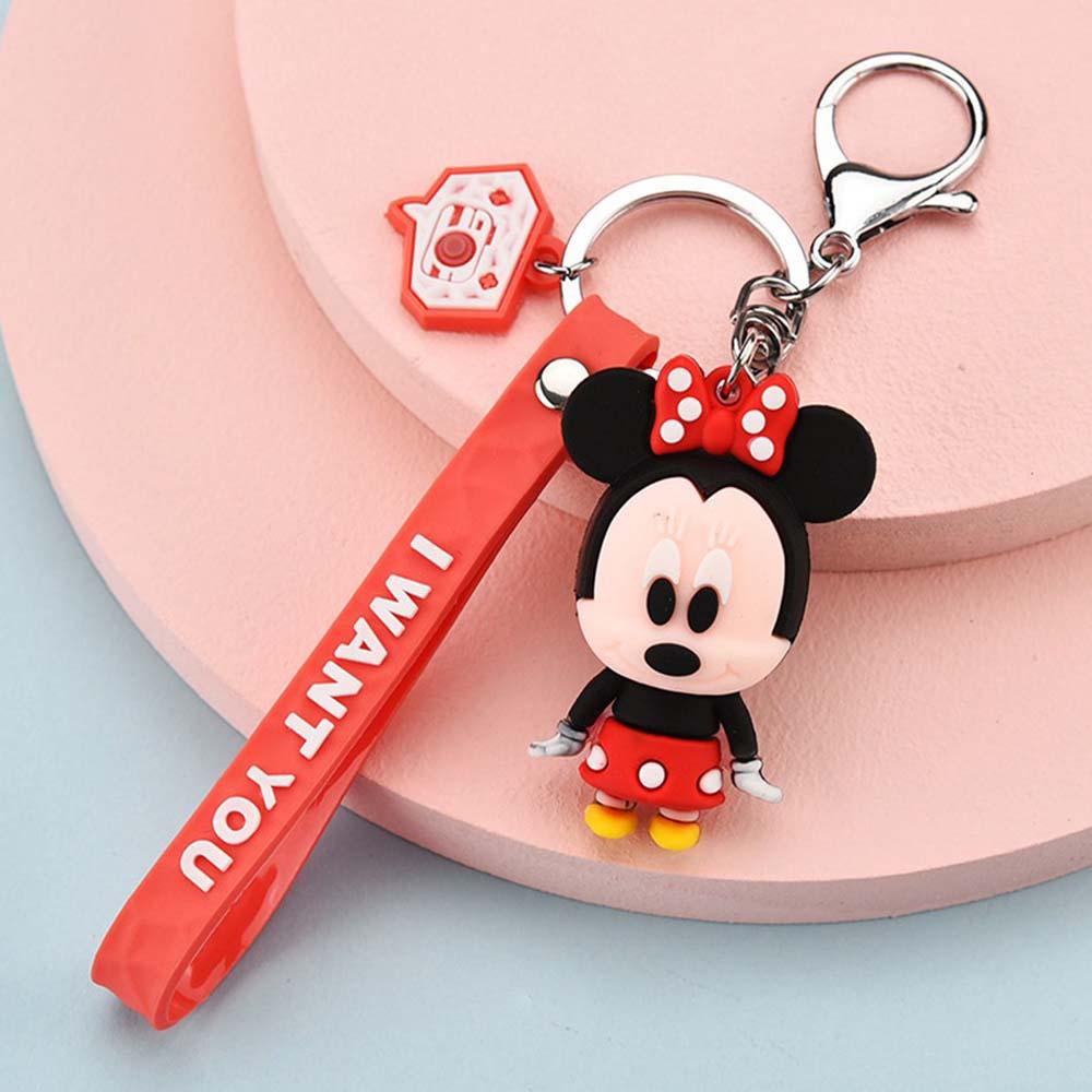 Móc Khóa Hình Chuột Mickey / Vịt Donald / Stitch Đáng Yêu