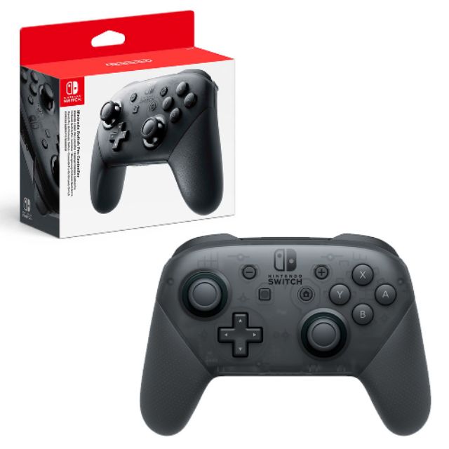 [Mã 273ELHA100K0 hoàn 7% đơn 500K] Tay cầm không dây Pro Controller phiên bản màu đen chính hãng Nintendo