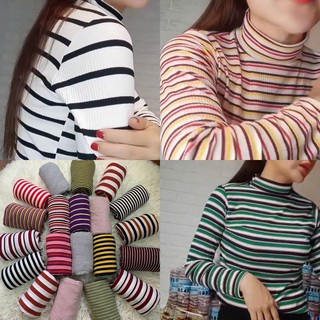 ÁO LEN TĂM SỌC NGANG ( giao ngẫu nhiên )