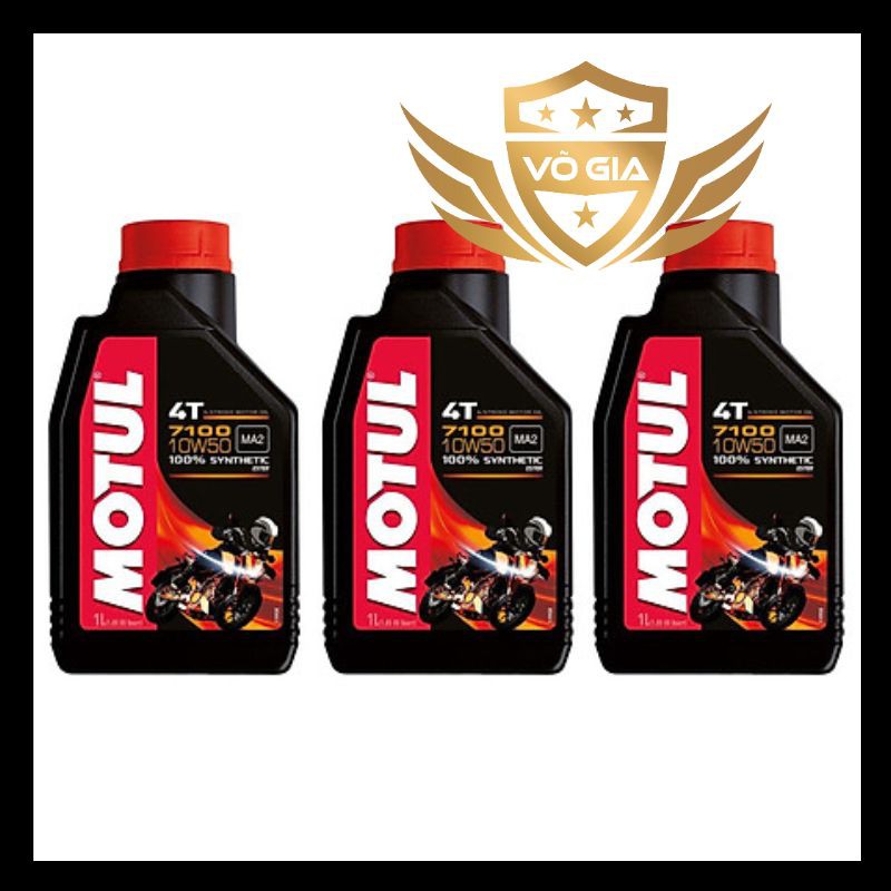 Motul 7100 4T 10w50 - Nhớt 100% tổng hợp cao cấp xe số gốc ESTER