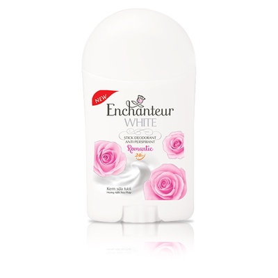 sáp khử mùi trắng da hương nước hoa pháp khô thoáng 24h Enchanteur Deluxe 40gr