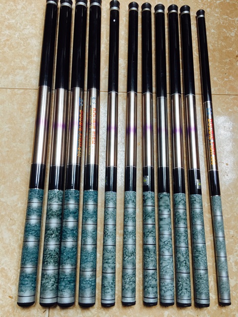 BỘ CẦN CÂU ĐƠN RA Đá dài2,7m 3,6m 4,5m 5,4m tặng nhiều thứ