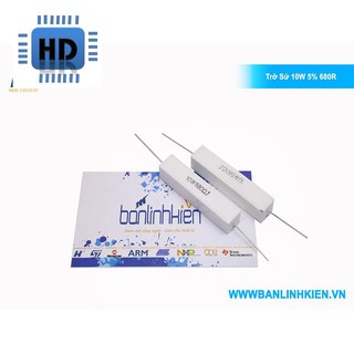 Trở Sứ 10W 5% Các Giá Trị ( Trở công suất) Zin