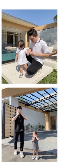 Set áo đôi bố và con gái