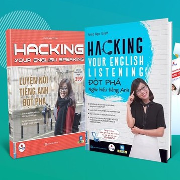 Bộ sách Hacking Your English Tặng Kèm Sổ tay