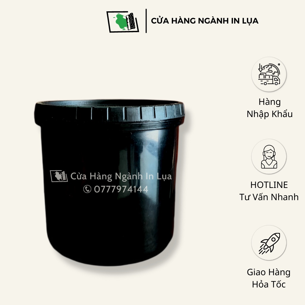 Mực in lụa cảm quang trên mạch điện ăn mòn bằng Axit