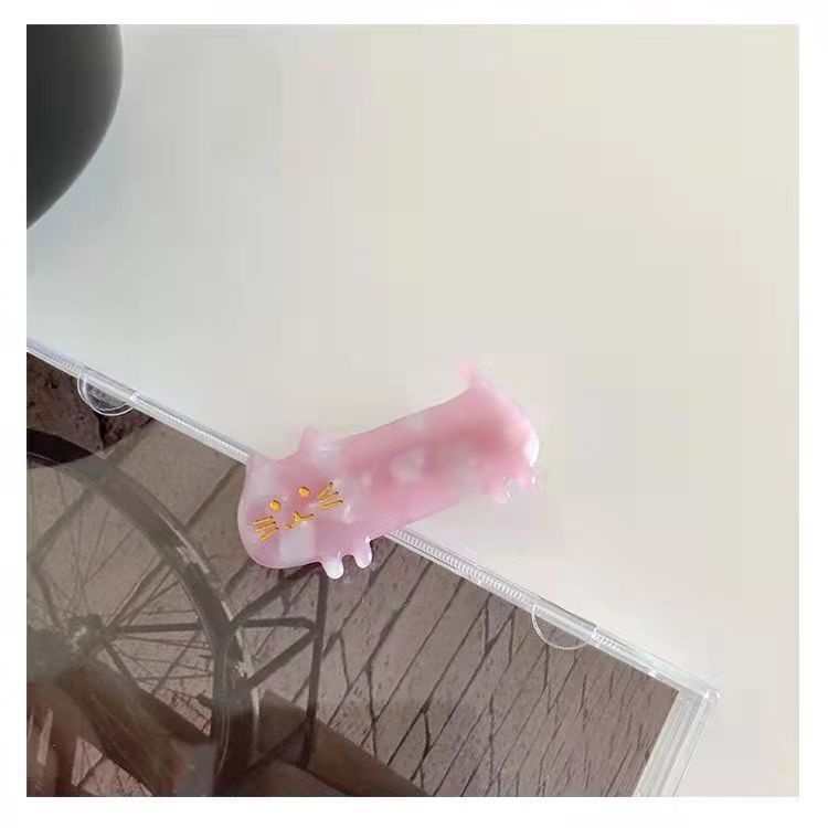 Kẹp Tóc Chú Mèo Vui Vẻ Phong Cách Hàn Quốc Dành Cho Bạn Gái