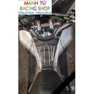 Baga inox 10ly 2 chân pcx 2018-2019 cao cấp -bg343