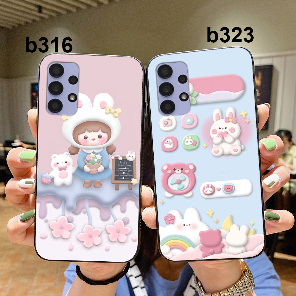 Ốp lưng điện thoại Samsung a32  4g , 5g / ss a52 / ss a72 in hình 3d hot chen cute dễ thương