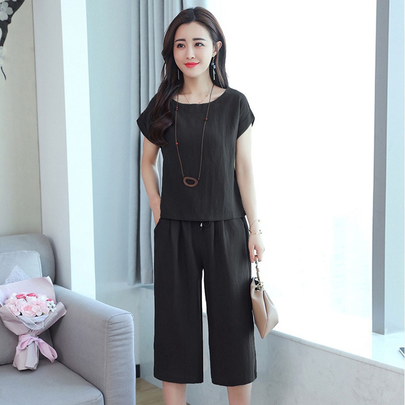 [HOT] Set bộ lửng summer đen cánh dơi tay lật H1718 | BigBuy360 - bigbuy360.vn