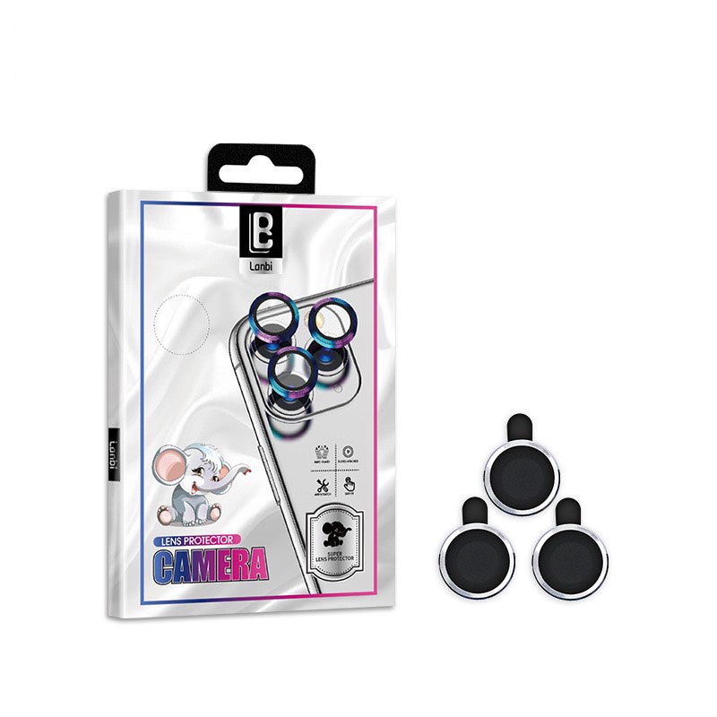 Ốp viền kính bảo vệ Camera Lanbi Lens Ring IPhone 12 Pro Max / 12 Pro/11/11pro/11promax/13/13promax