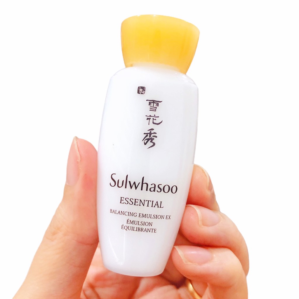 [TÁCH SÉT] SỮA DƯỠNG ẨM TRẮNG DA, NGĂN NGỪA LÃO HÓA SULWHASOO minisize 15ml