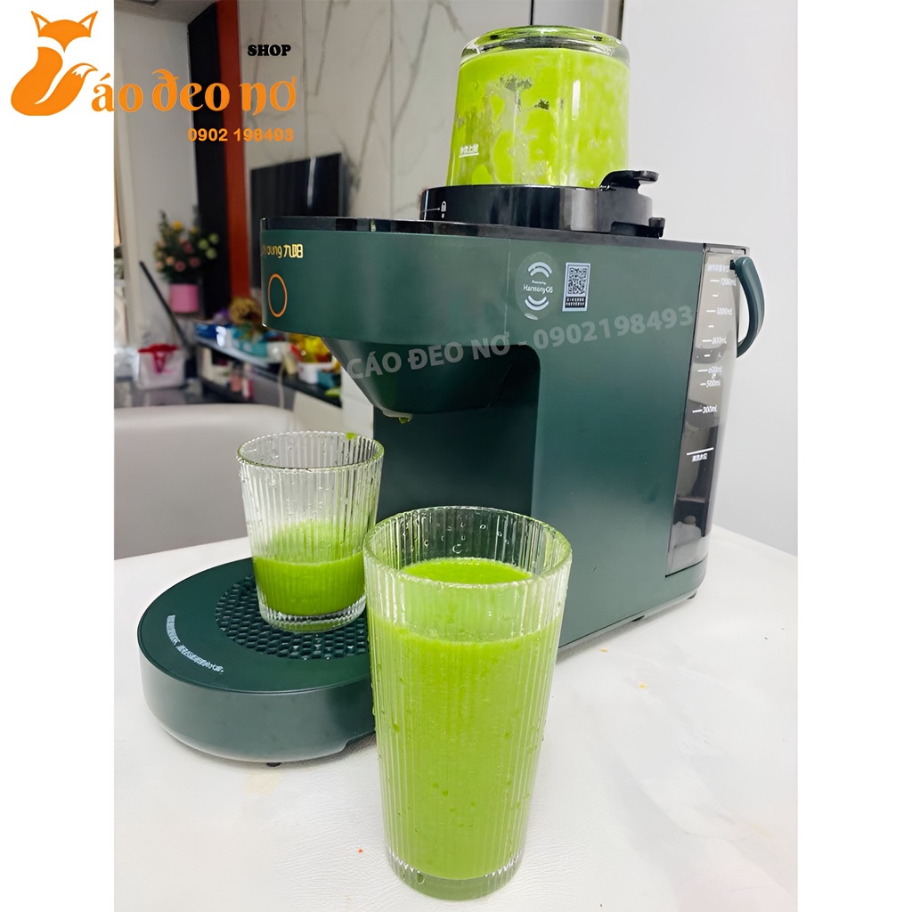 Máy Sữa Hạt Tự Động JOYOUNG Y521 Có Màn Hình Hiển Thị Bảo Hành 12 Tháng - Cáo Đeo Nơ