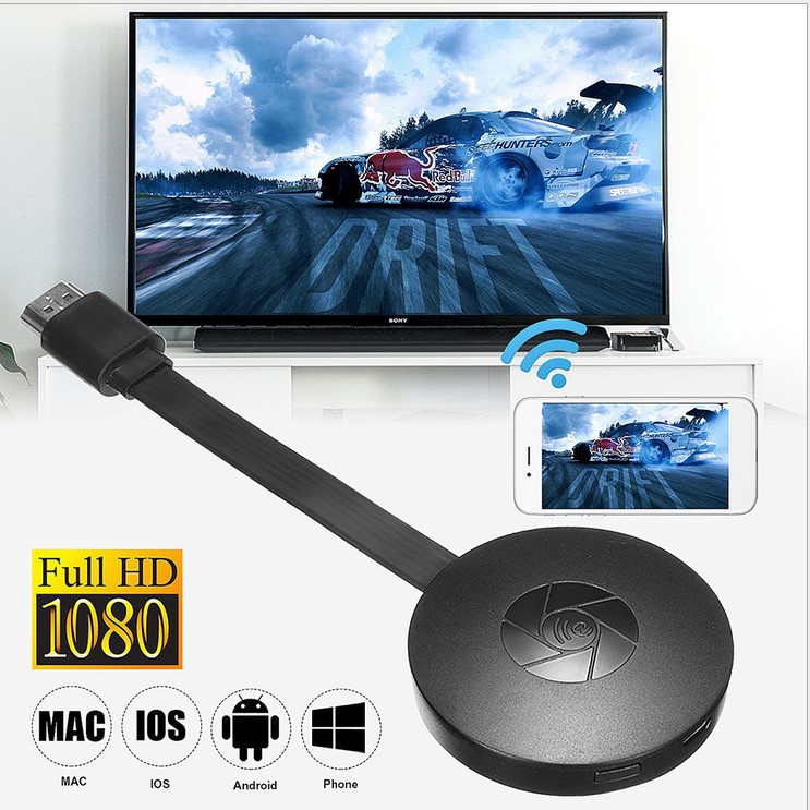 GOOGLE Bộ Chuyển Đổi Âm Thanh Không Dây Voll - Chromecast G2 Tv