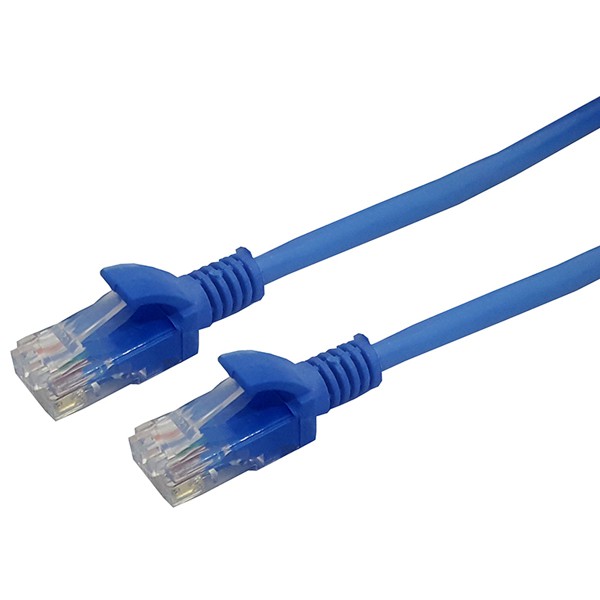 Cáp mạng 10m-Cáp mạng UTP CAT 5E AD-Link 10m bấm máy 2 đầu màu xanh hãng phân phối