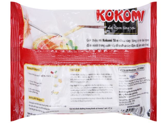 75k/30 gói Mì Kokomi tôm chua cay 65g | BigBuy360 - bigbuy360.vn