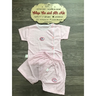 Bộ cộc tay cho bé sơ sinh chất cotton
