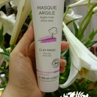 Mặt nạ mask đất sét Cattier xanh - hồng 100ml