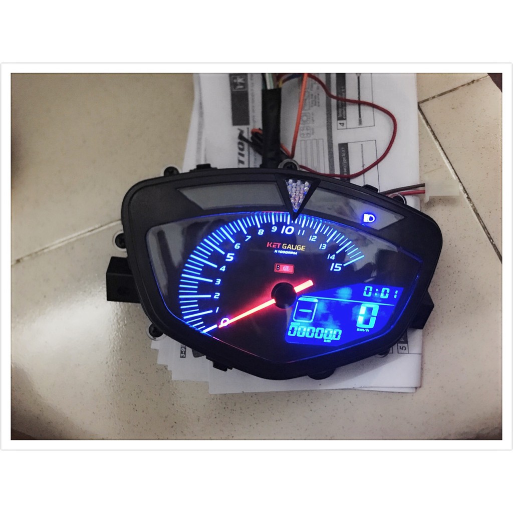 Đồng hồ koso KETGAU Uma Sirius Thường và Exciter 2010 kèm theo hướng dẫn - dochoixemay