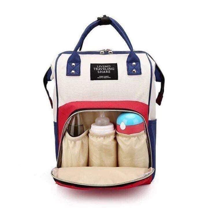 Balo bỉm sữa cho mẹ và bé đa năng, túi xách giữ nhiệt thời trang