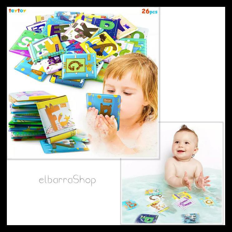 Thẻ Flashcard Bằng Vải Mềm Chống Thấm Nước In Chữ Cái