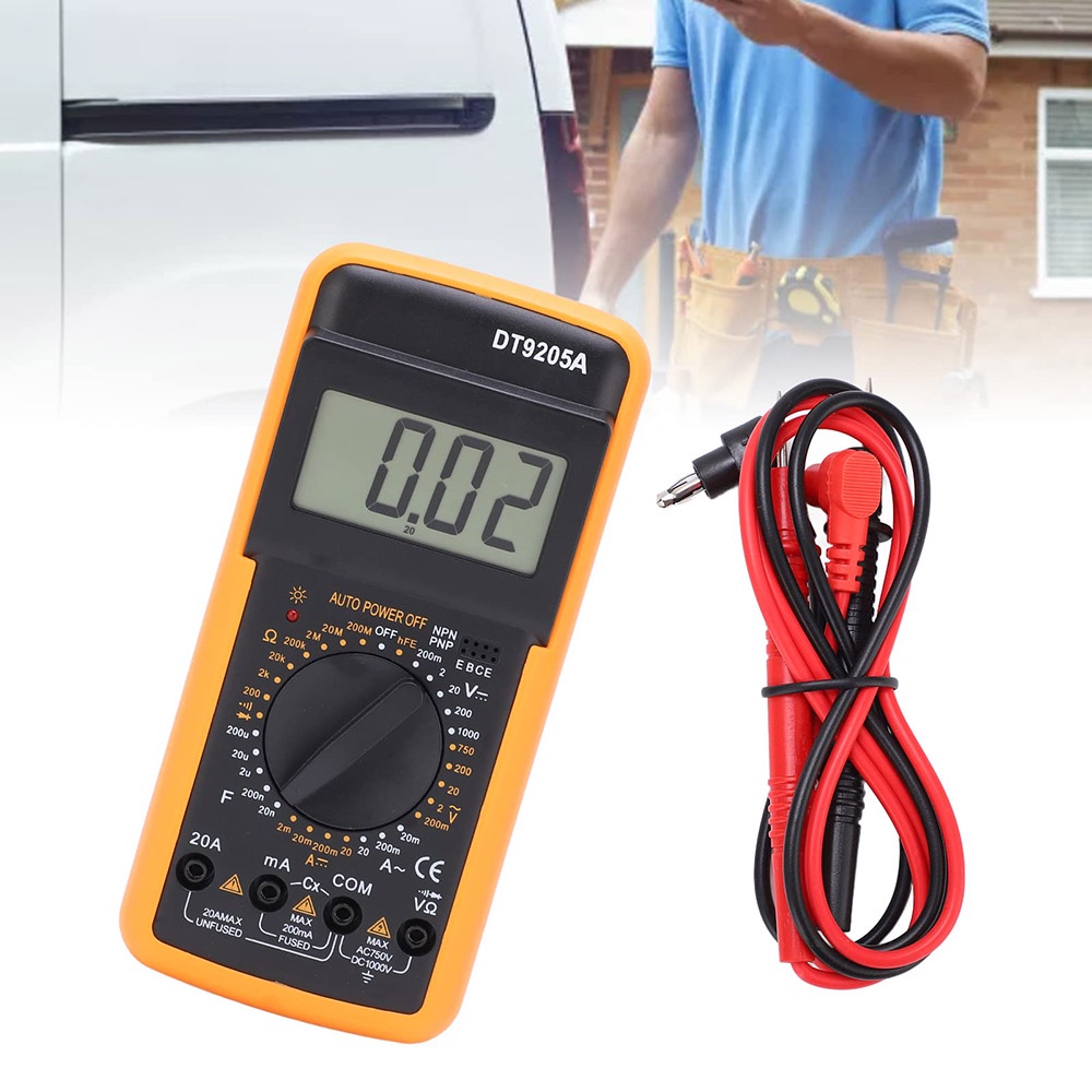 Đồng Hồ Đo Điện Vạn Năng Kỹ Thuật Số ABG DT9205A