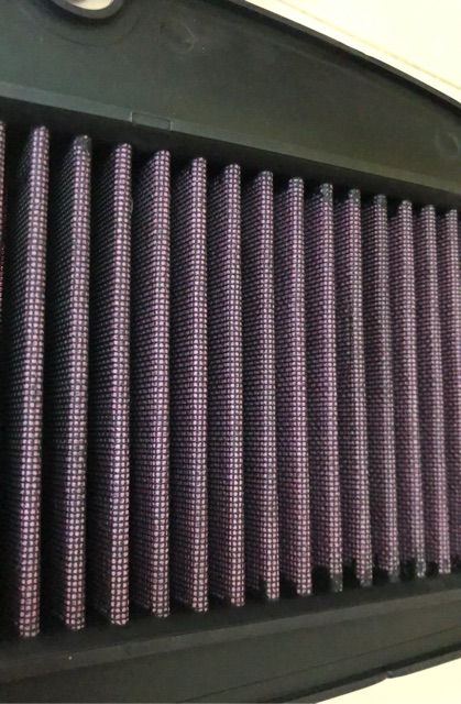 Lọc gió Vải NVX 155cc vệ sinh sử dụng được nhiều lần