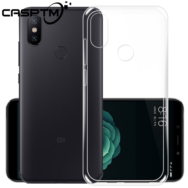 Ốp điện thoại chống trầy trong suốt cho Xiaomi Poco F1 Mi 8 9 Redmi Note 7 6 5 plus pro