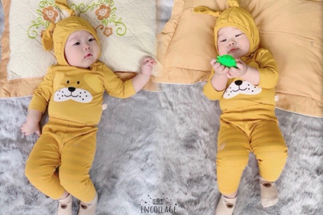 BỘ BODY KÈM MŨ TAI THỎ CƯNG XỈU CHO BÉ YÊU | BigBuy360 - bigbuy360.vn