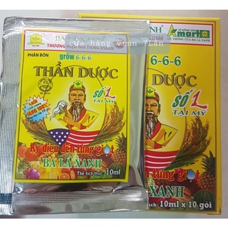 Phân bón lá 6-6-6 thần dược