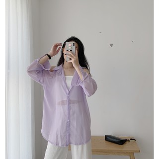 áo sơ mi voan hở vai SA331 1994closet