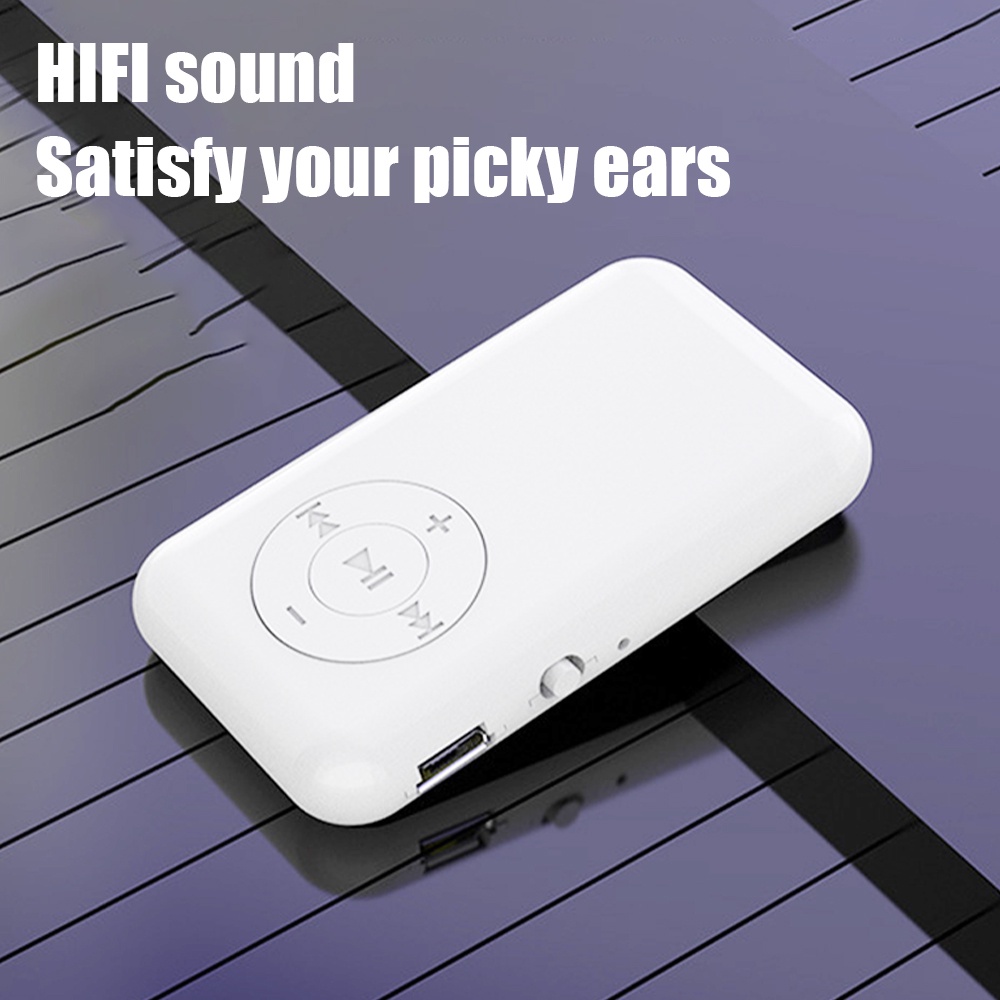 Máy nghe nhạc MP3 mini VIRWIR họa tiết hoạt hình phong cách thể thao cho học sinh