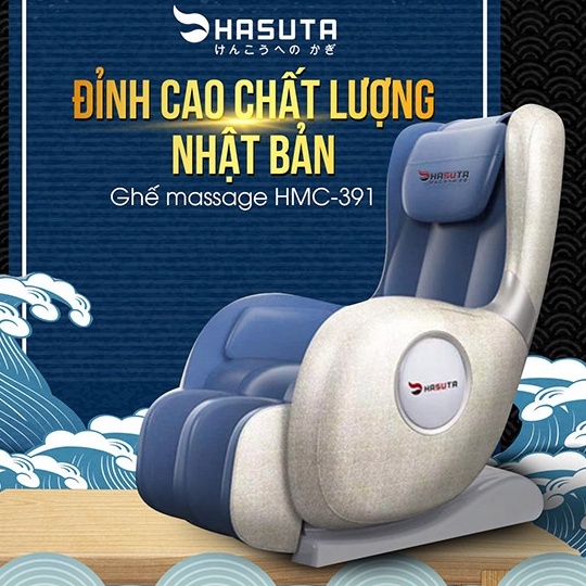 Ghế Massage Hasuta HMC 391 - Bảo hành Chính hãng