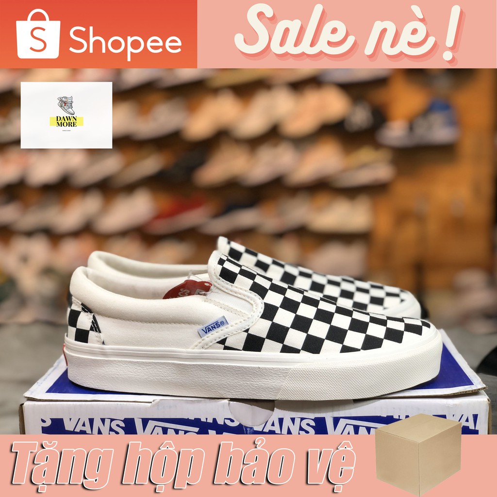 |DawnMore| Giày Thể Thao Vans Vault Caro CheckerBoard ( Box xanh + Bill + Box Bảo Vệ )