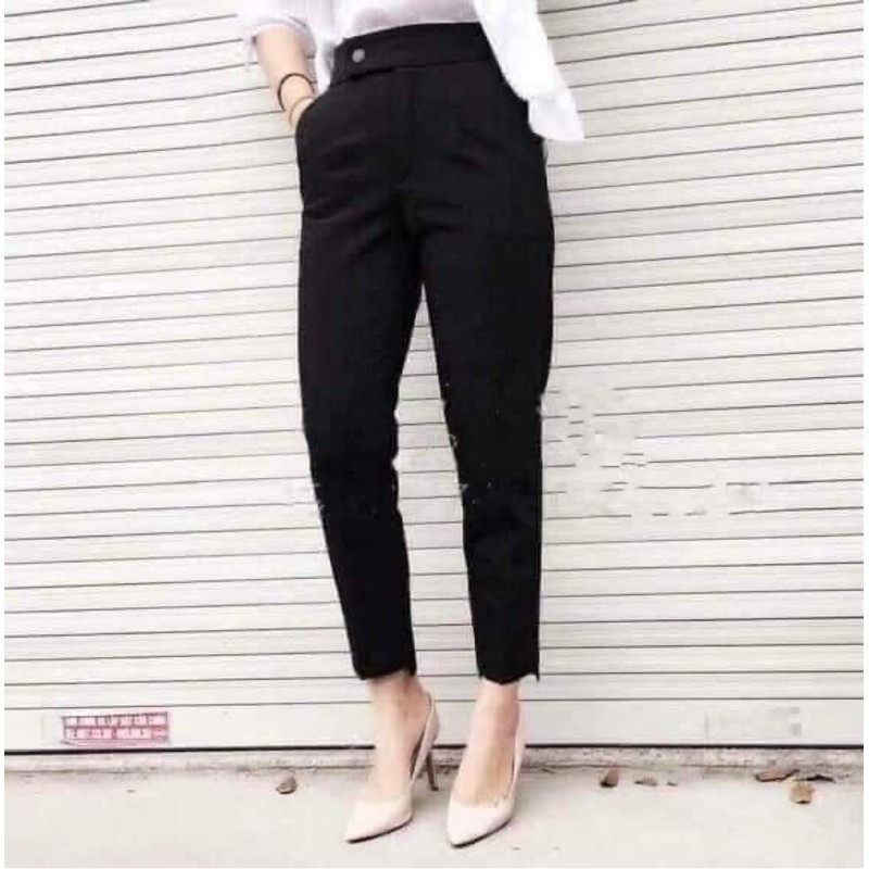 Quần Baggy Công Sở Gấu Lệch, chất vải tuyết mưa loại 1 đứng phom, gọn dáng | BigBuy360 - bigbuy360.vn