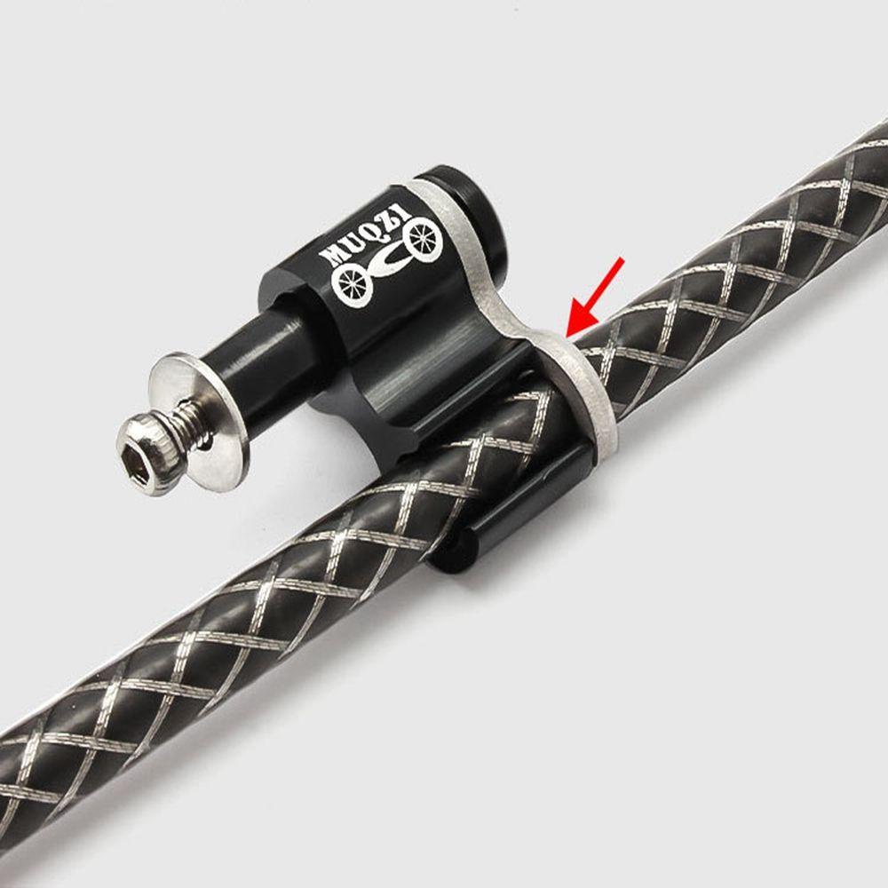 SUYO Set 1 / 5 Phụ Kiện Cố Định Dây Phanh Xe Đạp Bằng Hợp Kim Nhôm