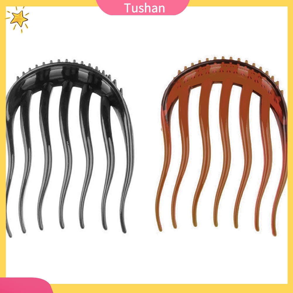 Kẹp tóc tạo kiểu đuôi ngựa phồng dày tiện dụng cho nữ