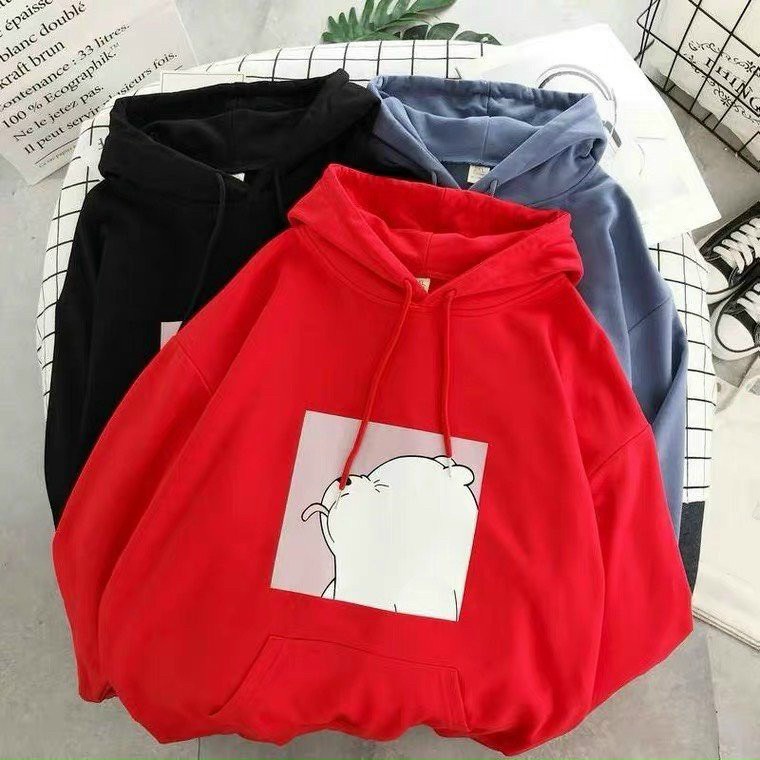 [ HÓT_HÈ ] ÁO HOODIE PHOM NAM VÀ NỮ IN PÉT GẤU THÈ LƯỠI SIÊU CUTE