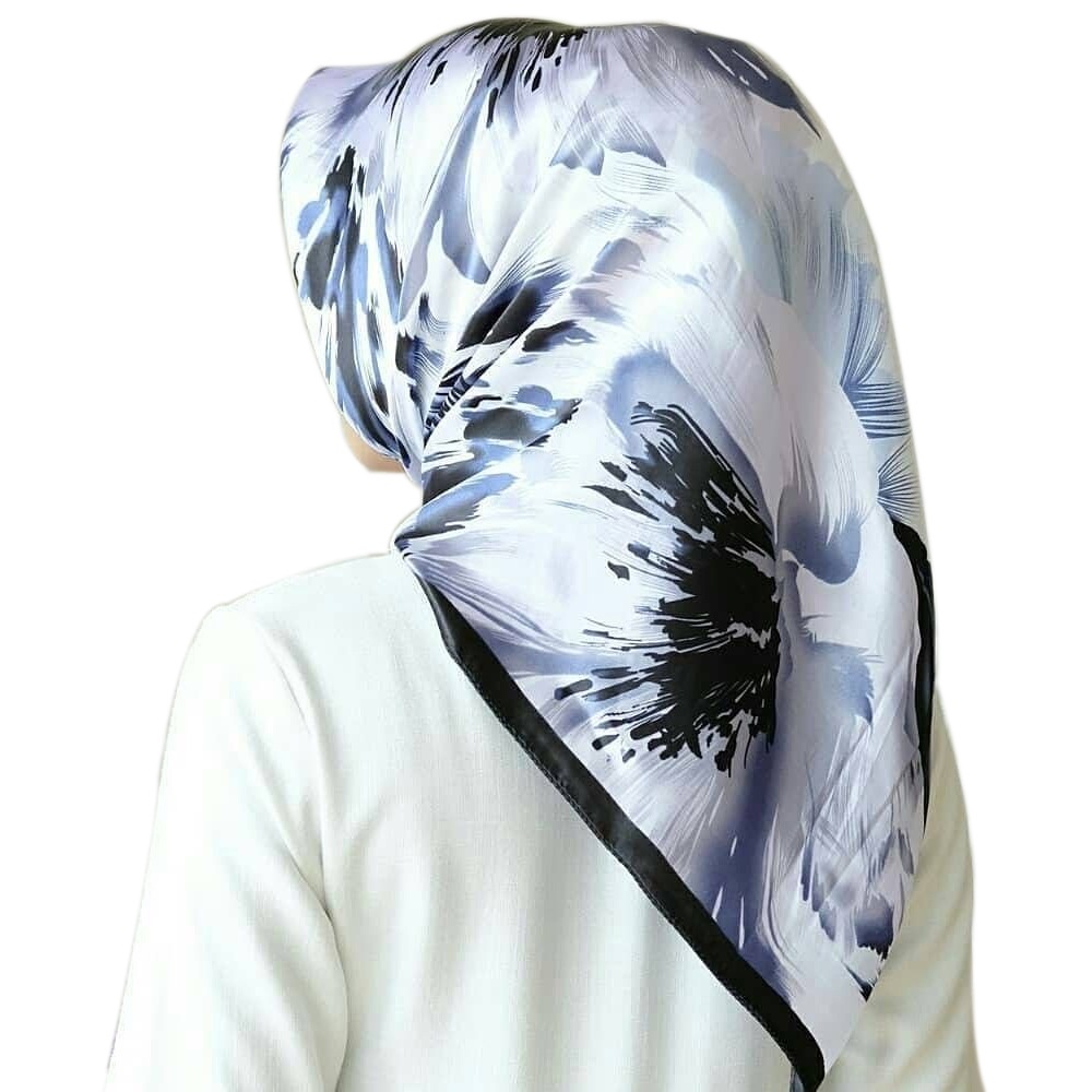 Khăn Choàng Satin Vuông 90CM(35.4inch) Thời Trang Dành Cho Nữ WJ1001-24