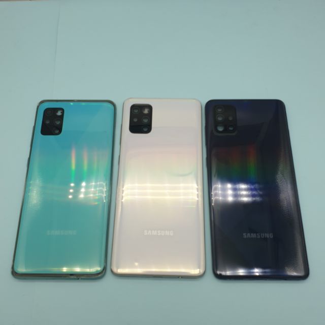 Bộ Vỏ Samsung Galaxy A71/ A715 Xanh Chính Hãng