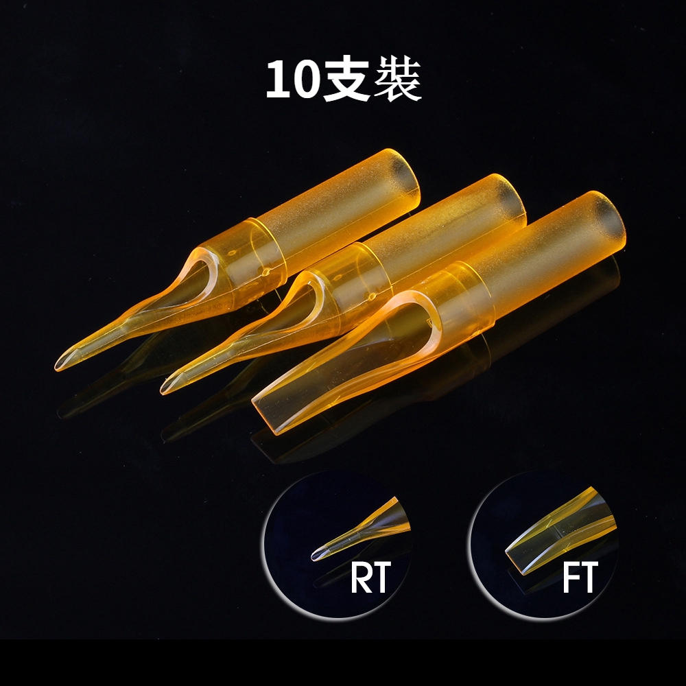 Kim Xăm Miệng Ngắn Màu Vàng Dùng Một Lần Phong Cách Mới Có Sẵn Tatt