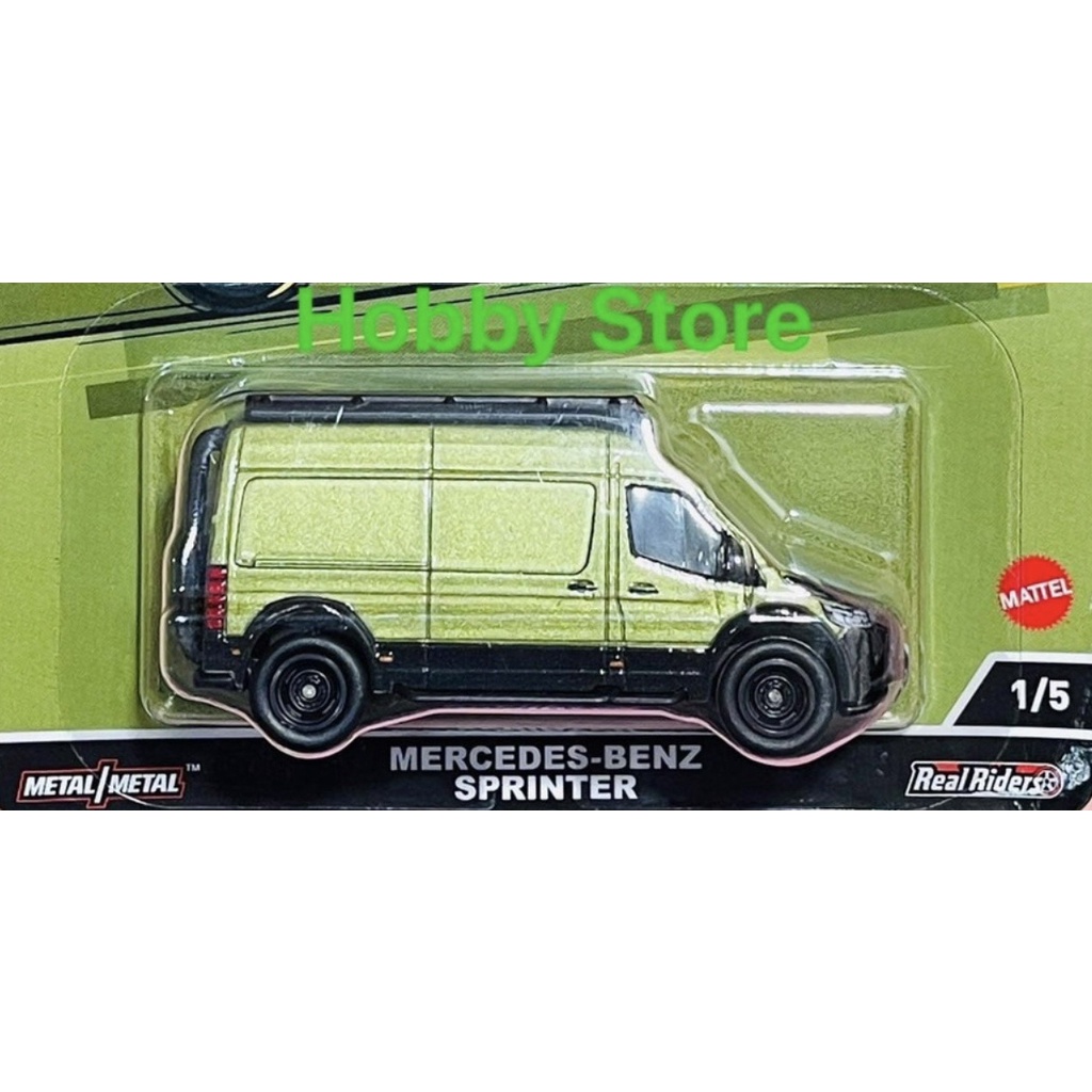Hobby Store xe mô hình Hot Wheels 1/64 Deutschland Premium Mercedes Benz Sprinter