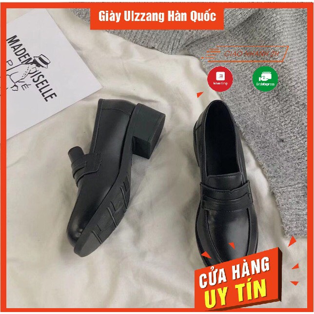 ulzzang SẴN HÀNG Giày CAO 4cm quảng châu da mền