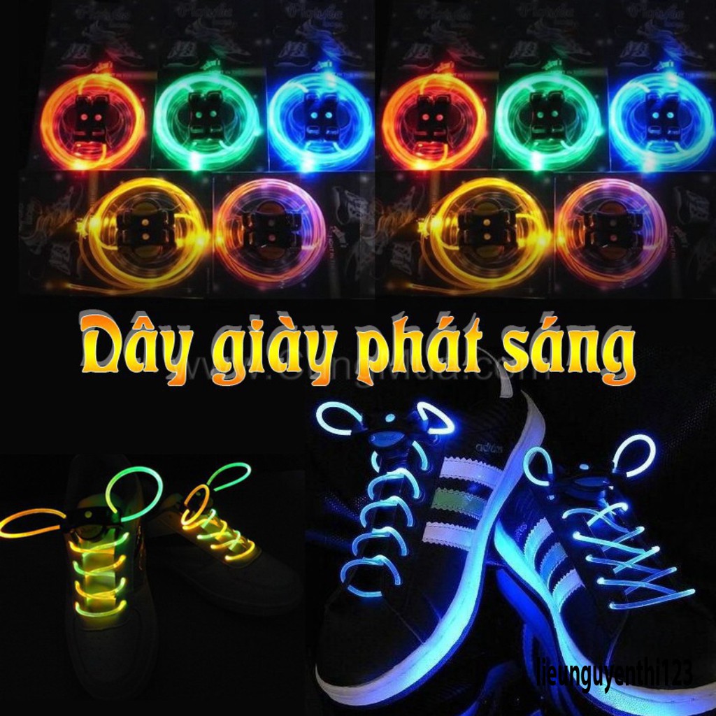 [9K-RẺ VÔ ĐỊCH[-DÂY GIÀY PHÁT SÁNG ĐÈN LED-DÂY GIÀY PHÁT SÁNG LED