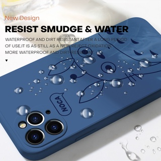 Compatible With Samsung Galaxy Note 20 9 8 Ultra Liquid Silicone For Original Phone Case Soft Casing Totoro protective Full Cover Shockproof Back Cases